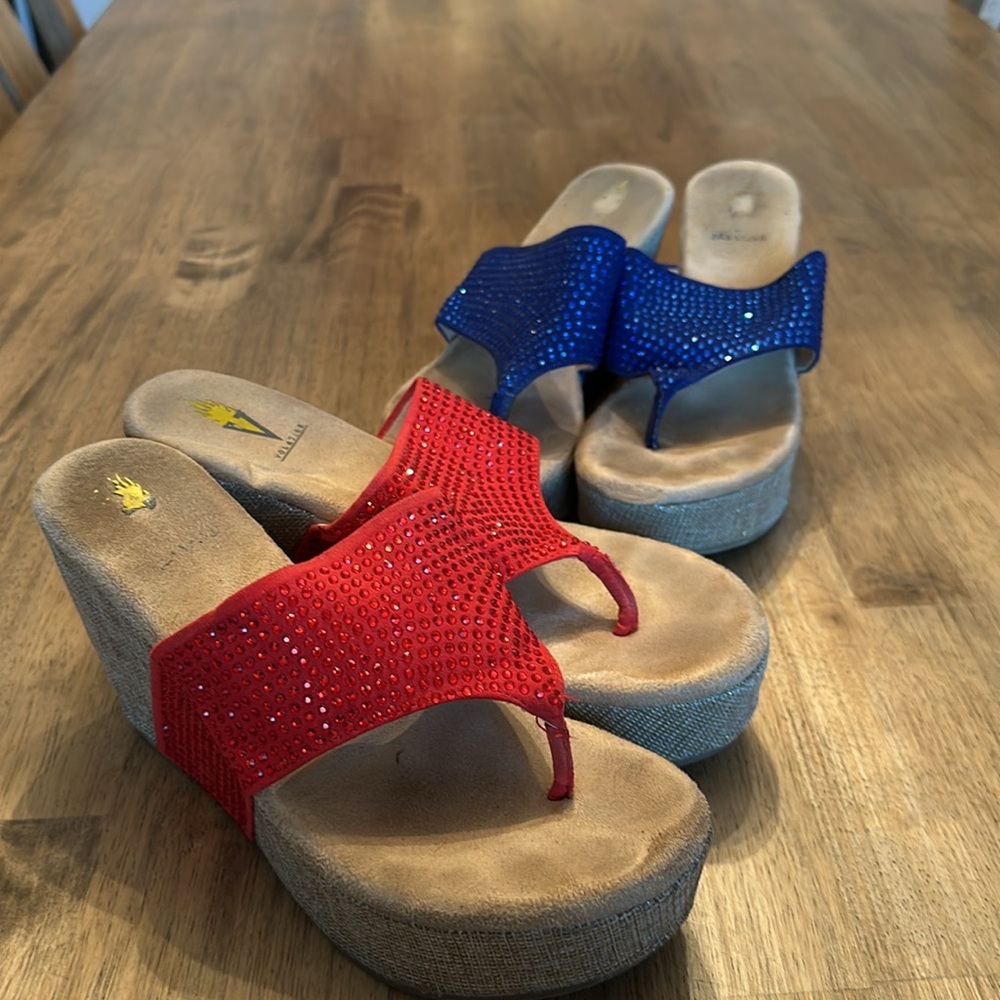 Sparkle wedge  8